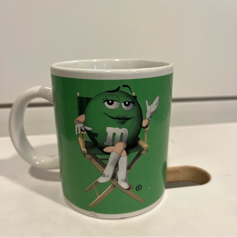 M&M'S Director’s Chair Green M&M Mug